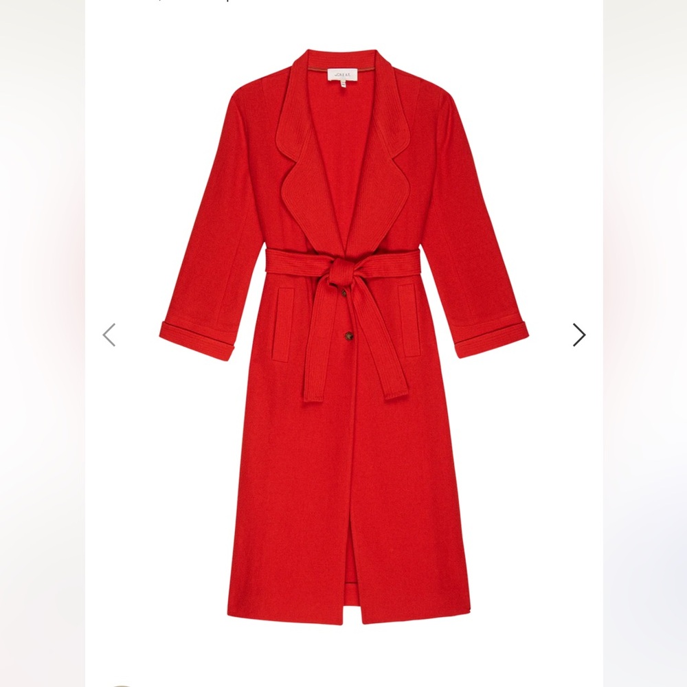 NWOT The Great Trapunto Trench Coat